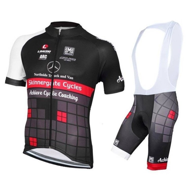 Conjunto corto de ciclismo de verano Atteindre Benz noir para sentirte cómodo y fresco