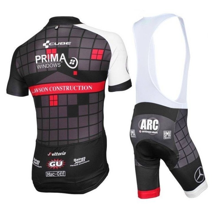 Conjunto corto de ciclismo de verano Atteindre Benz noir para sentirte cómodo y fresco