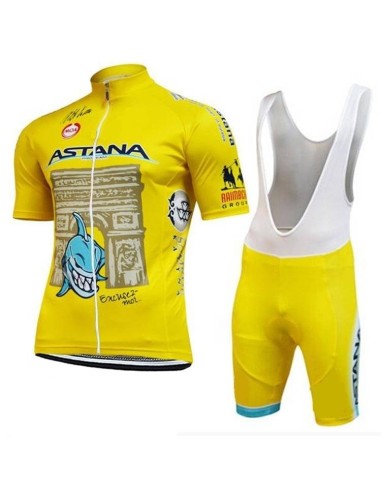 Ropa de ciclismo de verano Astana: comodidad y estilo para tus paseos