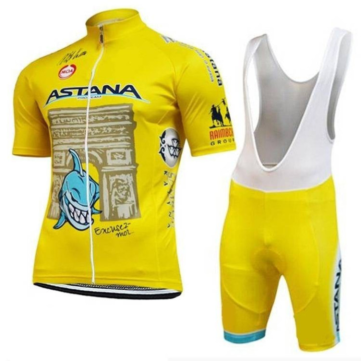 Ropa de ciclismo de verano Astana: comodidad y estilo para tus paseos