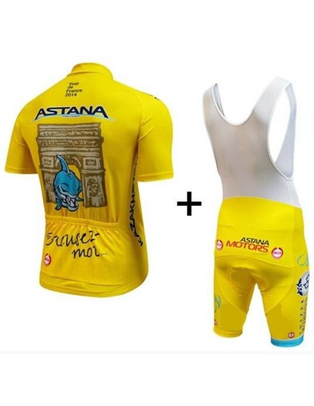 Ropa de ciclismo de verano Astana: comodidad y estilo para tus paseos