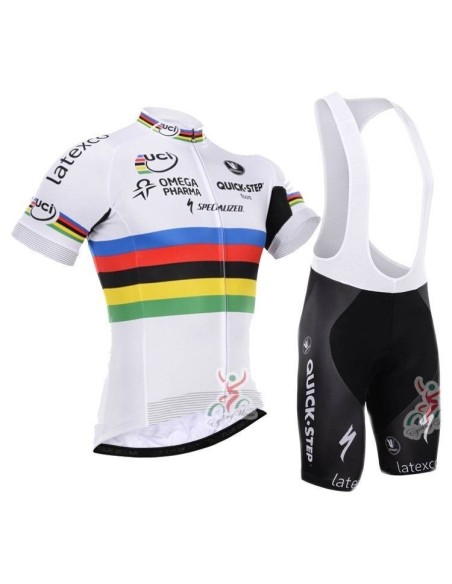 Ropa de ciclismo de verano Quick Step UCI para disfrutar al máximo tus paseos en bici