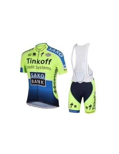 Ropa de ciclismo de verano Saxo Bank: comodidad y estilo para tus paseos