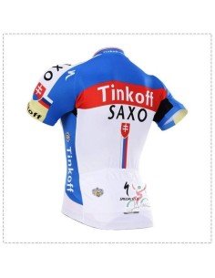 Maillot Ciclista Corto Saxo Bank: comodidad y frescura para tus rutas 2