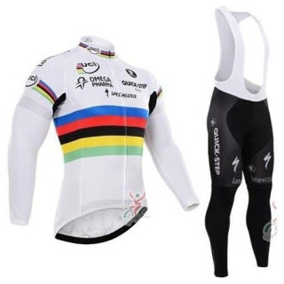 Ropa de ciclismo larga Quick Step UCI para estar cómodo y fresco en tus pedaleadas