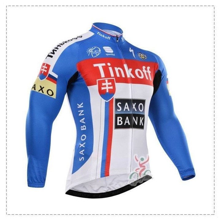 Maillot Ciclista Largo Saxo Bank: comodidad y estilo para tus pedaleadas