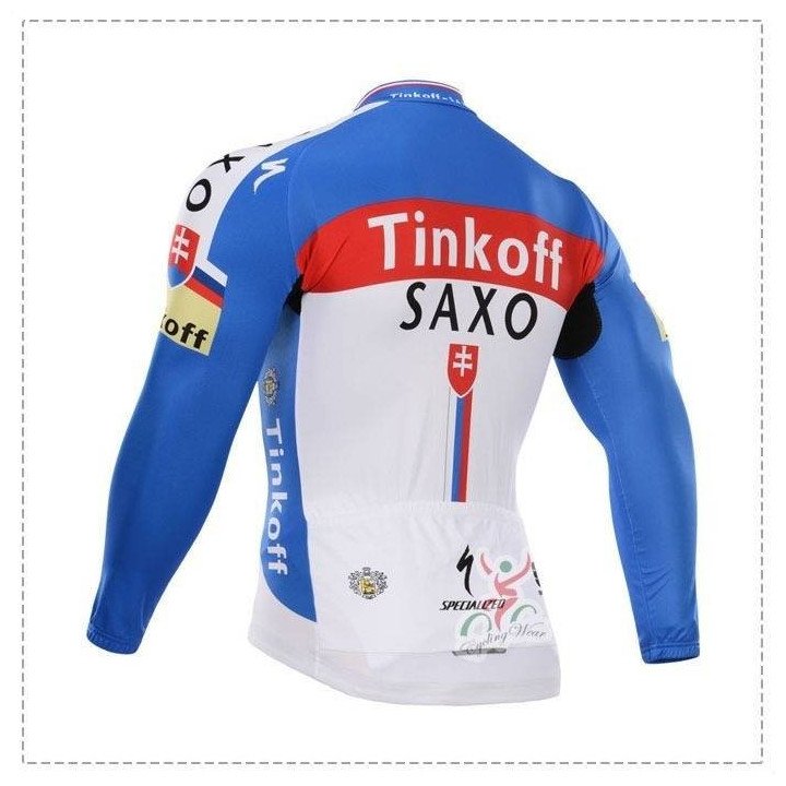 Maillot Ciclista Largo Saxo Bank: comodidad y estilo para tus pedaleadas