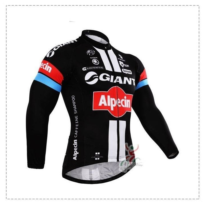Maillot ciclista largo Giant: comodidad y estilo para pedalear en cualquier clima