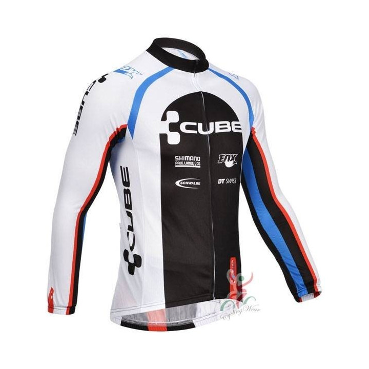 Maillot Ciclista Largo Cube: comodidad y estilo para tus rutas