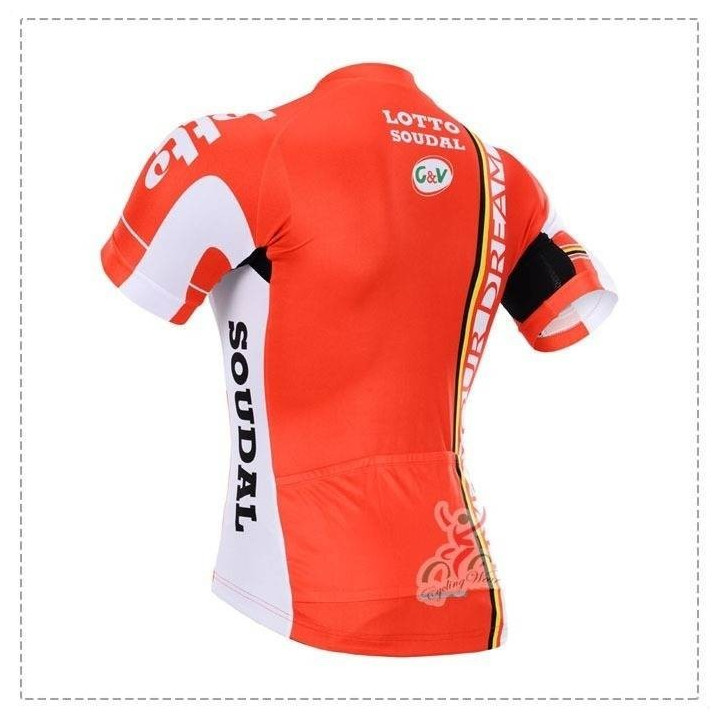 Maillot Ciclista Corto Lotto: comodidad y frescura para tus rutas