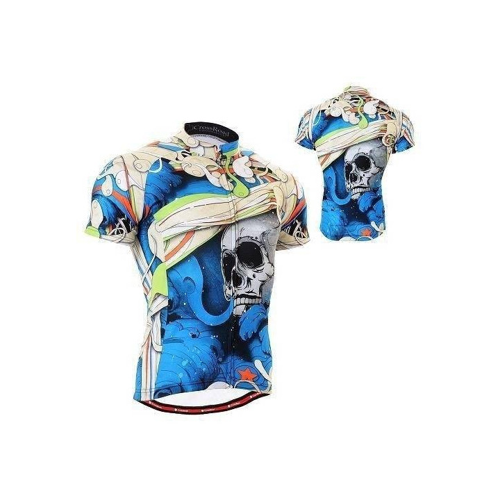 Maillot ciclista corto Cross Road: comodidad y frescura para tus rutas