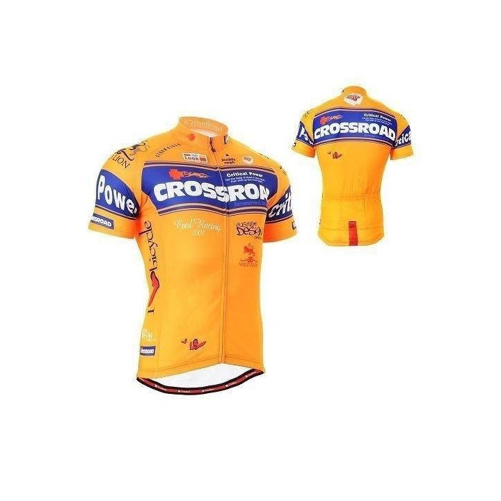 Maillot Ciclista Corto Cross Road: comodidad y frescura para tus rutas