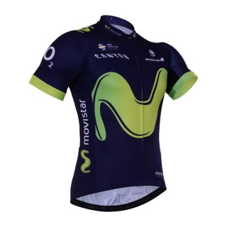 Maillot Ciclista Corto Movistar: comodidad y frescura para tus rutas
