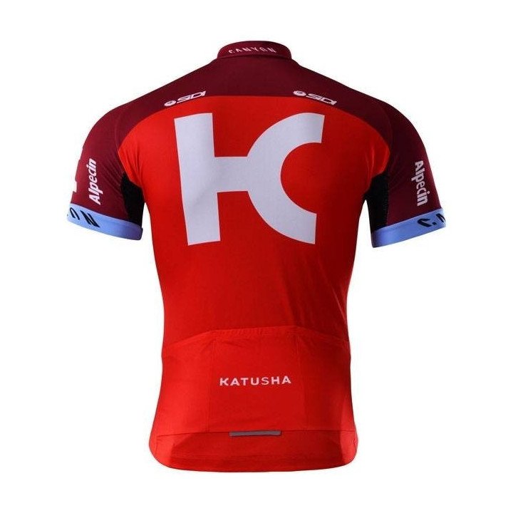 Maillot Ciclista Corto Katusha Alpecin: comodidad y frescura para cada ruta