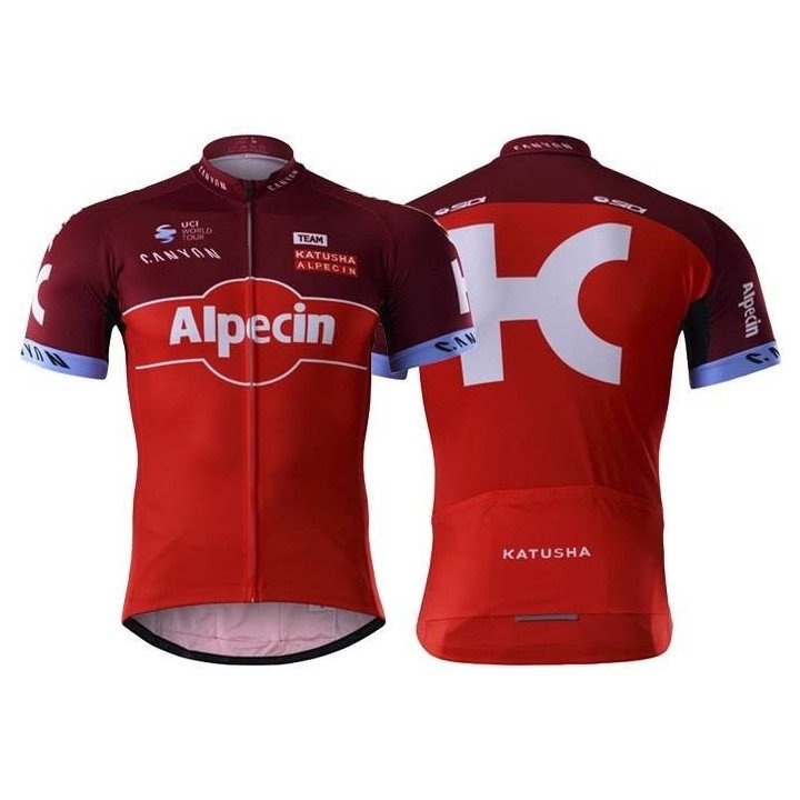 Maillot Ciclista Corto Katusha Alpecin: comodidad y frescura para cada ruta