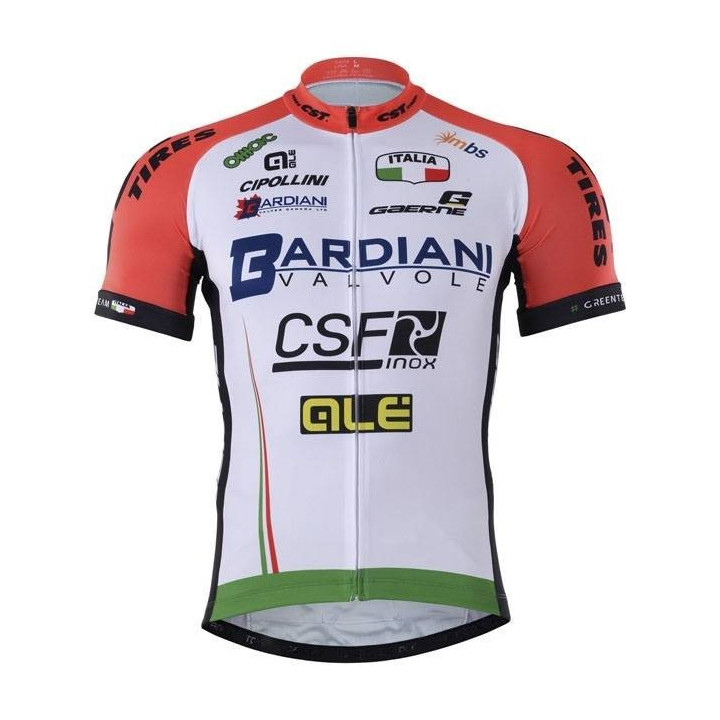 Maillot Ciclista Corto Bardiani: comodidad y frescura para tus rutas