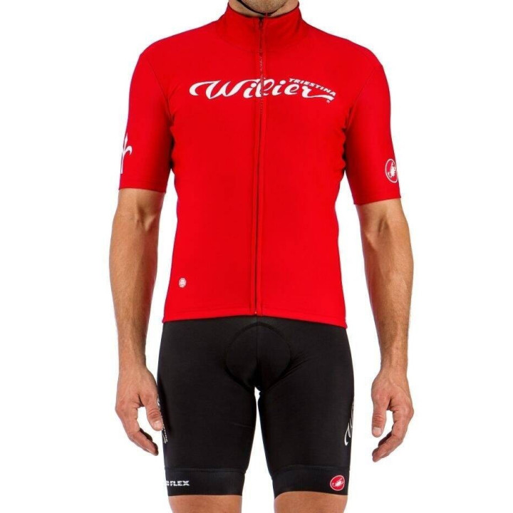 Maillot ciclista corto Wilier: comodidad y frescura para tus rutas