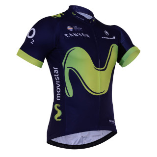 Maillot Ciclista Corto Movistar: comodidad y frescura para tus rutas