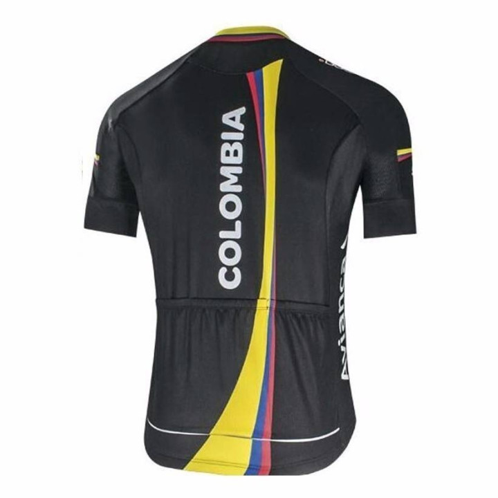 Maillot ciclista corto Colombia: comodidad y frescura en cada pedaleada