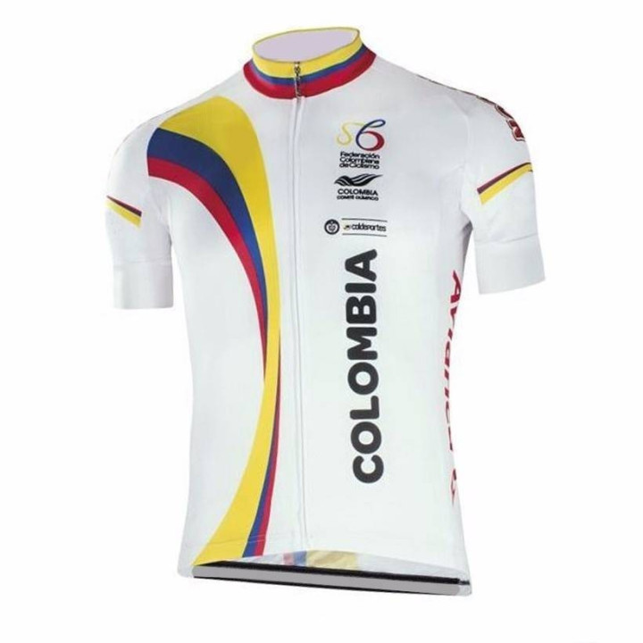 Maillot Ciclista Corto Colombia: comodidad y frescura para tus rutas
