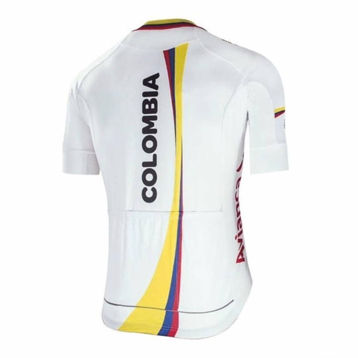 Maillot Ciclista Corto Colombia: comodidad y frescura para tus rutas