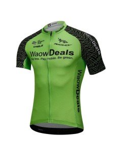 Maillot Ciclista Corto WaowDeals: Comodidad y Estilo para Todos los Ciclistas