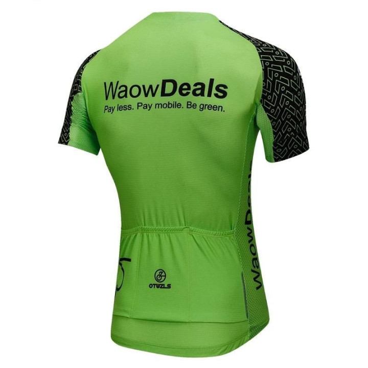 Maillot Ciclista Corto WaowDeals: Comodidad y Estilo para Todos los Ciclistas