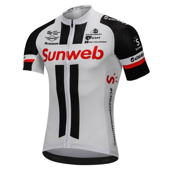 Maillot Ciclista Corto Sunweb Giant: comodidad y frescura para tus rutas