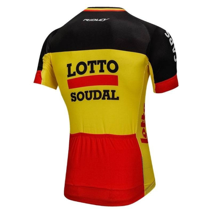 Maillot corto Lotto para ciclistas: comodidad y frescura en cada pedaleo
