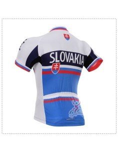 Maillot Ciclista Corto Slovakia: Comodidad y Estilo para tus Rutas 2