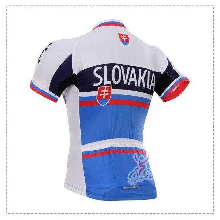 Maillot Ciclista Corto Slovakia: Comodidad y Estilo para tus Rutas