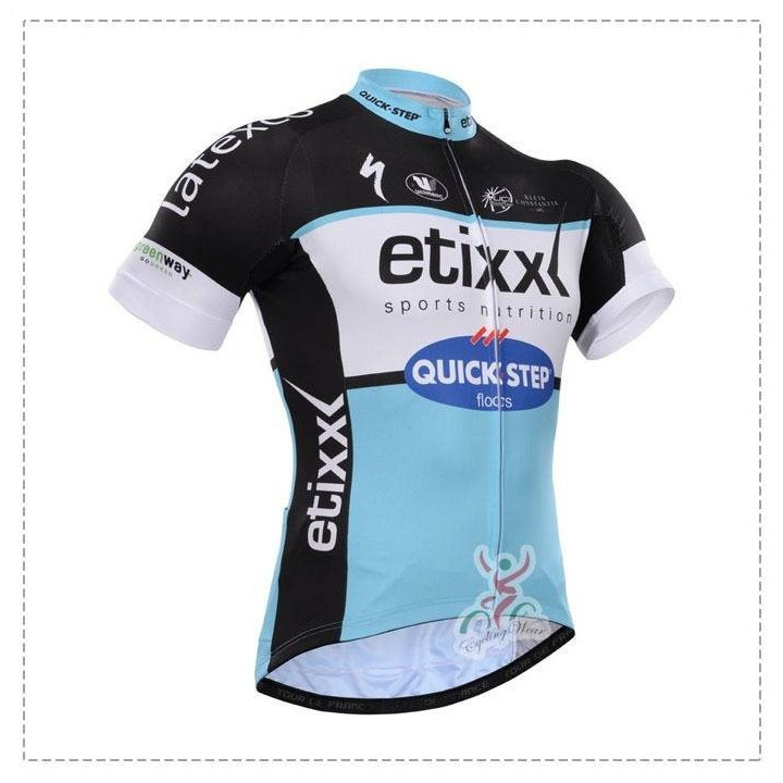 Maillot Ciclista Corto Quick Step: frescura y comodidad para tus rutas