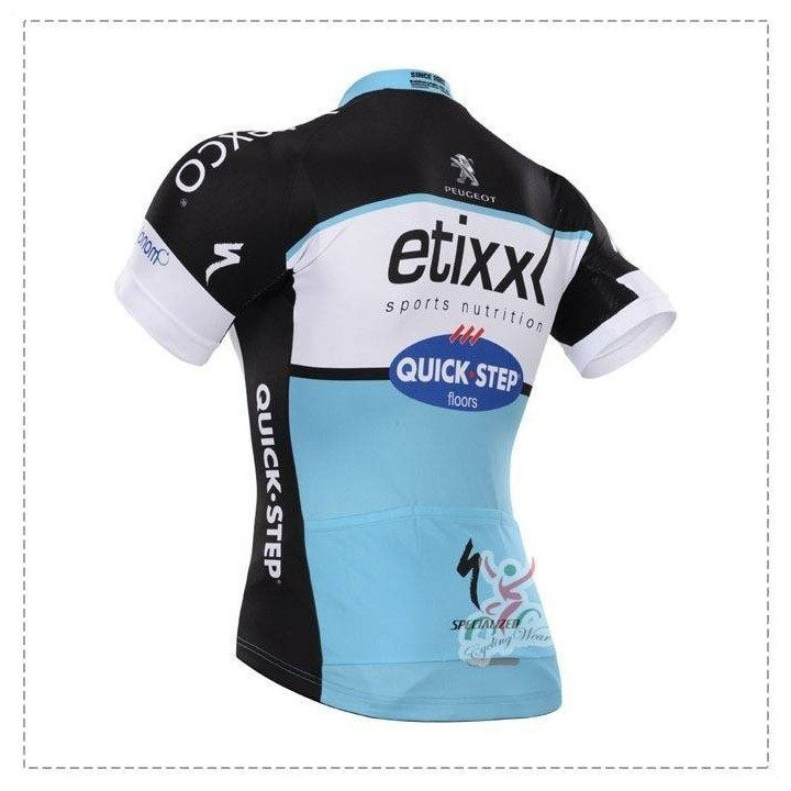 Maillot Ciclista Corto Quick Step: frescura y comodidad para tus rutas