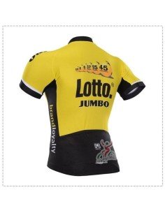 Maillot Ciclista Corto Lotto: Comodidad y Estilo para tus Rutas 2