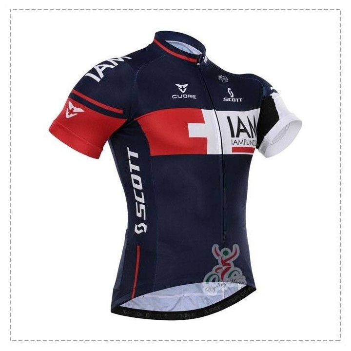 Maillot Ciclista Corto IAM: comodidad y frescura para tus rutas