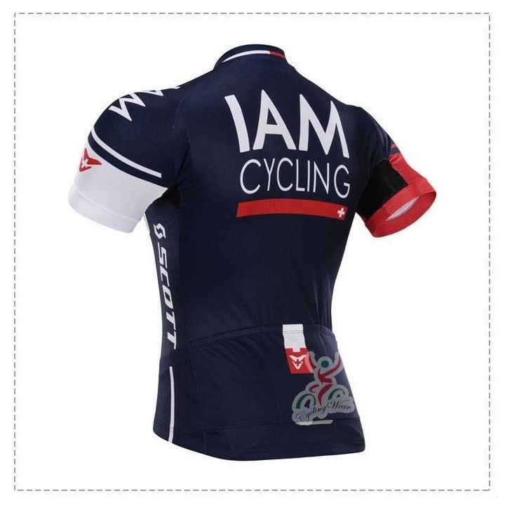 Maillot Ciclista Corto IAM: comodidad y frescura para tus rutas