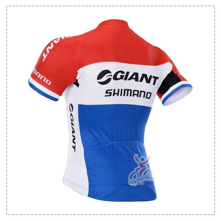 Maillot ciclista corto Giant: calidad y comodidad para tus rutas
