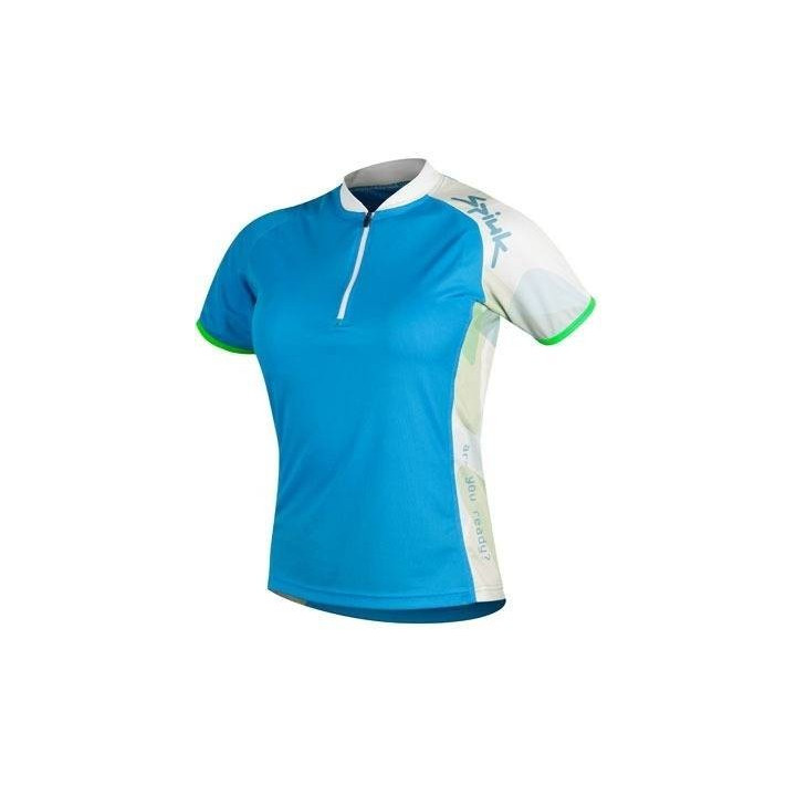 Maillot Spiuk Race Mujer Azul: comodidad y frescura para tus rutas en bici