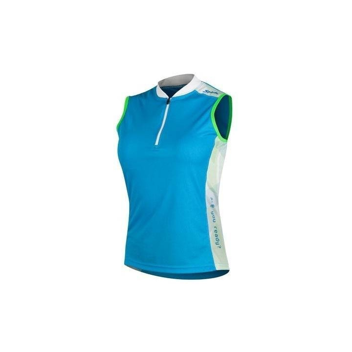 Maillot Spiuk Race Mujer Azul: Comodidad y Estilo para Ciclismo