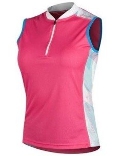 Maillot Spiuk Race Mujer Rosa Sin Mangas: Ideal para Ciclismo Cómodo y Fresco