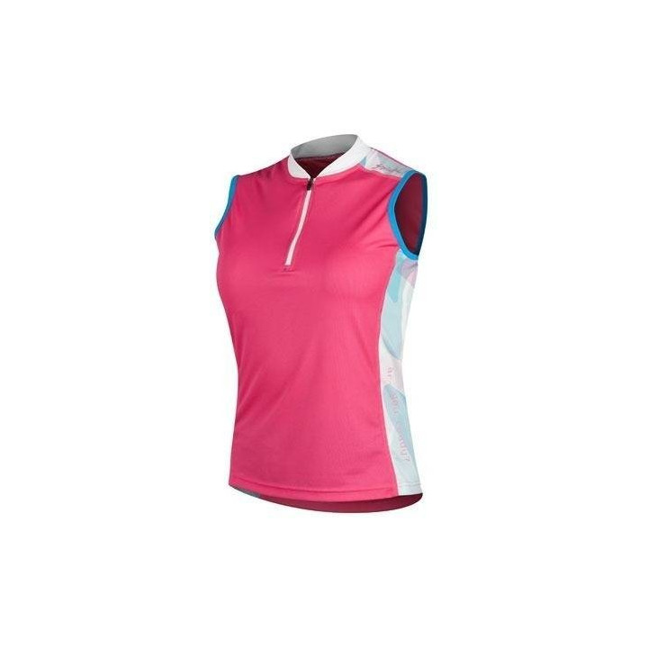 Maillot Spiuk Race Mujer Rosa Sin Mangas: Ideal para Ciclismo Cómodo y Fresco