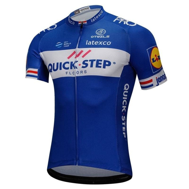 Maillot Ciclista Corto Quick Step: Comodidad y Frescura para tus Rutas