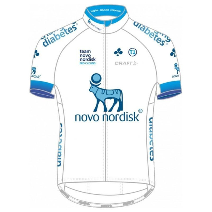 Maillot Ciclista Corto Novo Nordisk DEVELOPMENT: comodidad y frescura para tus rutas