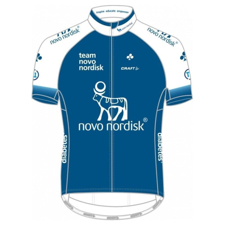 Maillot Ciclista Corto Novo Nordisk: Comodidad y Estilo para Cada Ruta