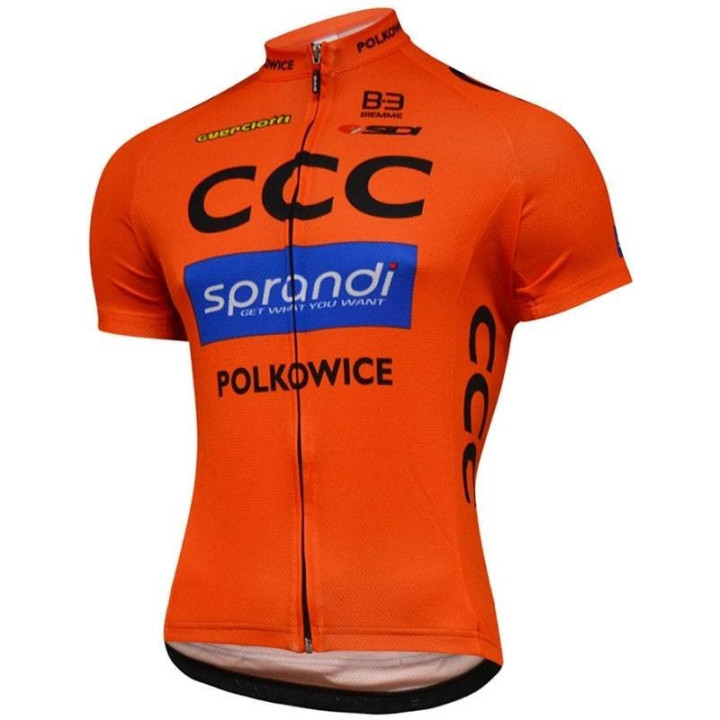 Maillot Ciclista Corto CCC SPRANDI: comodidad y estilo para pedalear
