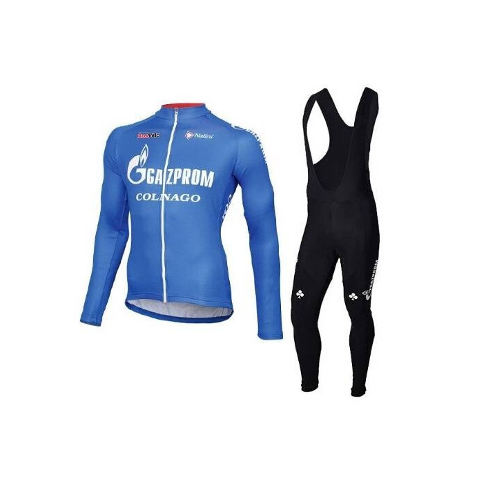 Ropa de ciclismo larga GAZPROM Colnago: comodidad y calidad para tus rutas