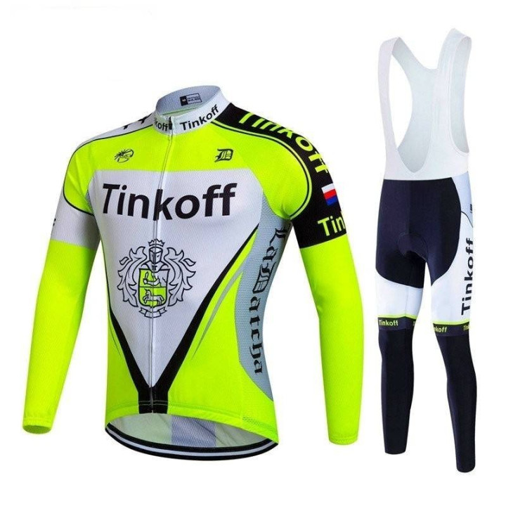 Conjunto Largo de Ciclismo Tinkoff: Comodidad y Estilo para tus Rutas
