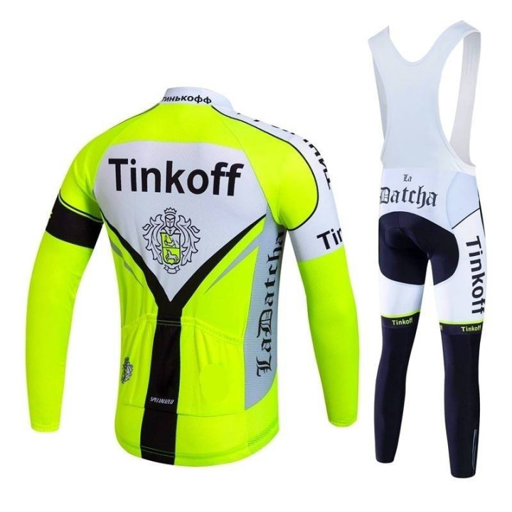 Conjunto Largo de Ciclismo Tinkoff: Comodidad y Estilo para tus Rutas