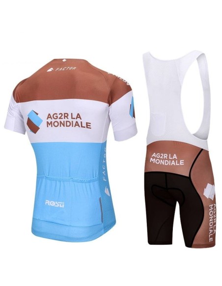 Ropa de ciclismo de verano AG2R LA MONDIALE para disfrutar al máximo tus paseos