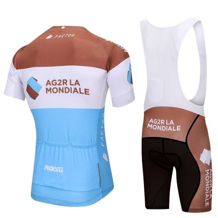 Ropa de ciclismo de verano AG2R LA MONDIALE para disfrutar al máximo tus paseos